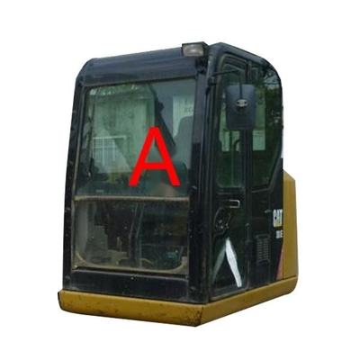 E307E CAT307E CATERPILLAR Szkło kabiny Biała przednia szyba przednia