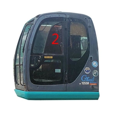 DOT KOBELCO Mini Digger Wymiana szyby Lewa pozycja boczna NO.2 Przednia szyba