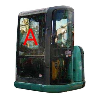 CE KOBELCO Wymiana szyby przedniej koparki do koparki