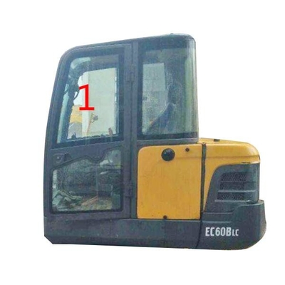 EC60 VOLVO Szyba przedniej szyby Lewa pozycja boczna NO.1 Odporna na zginanie