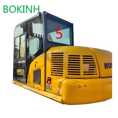 Szyba przednia PC60-8 PC70-8 KOMATSU Szklana tylna strona kabiny NO.5