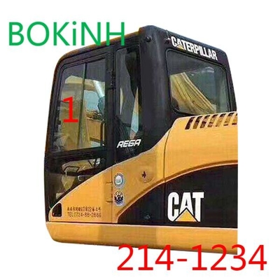 Szkło kabiny CATERPILLAR o grubości 4 mm 214-1234 Lewa ukośna pozycja boczna Nr 1 Szkło hartowane