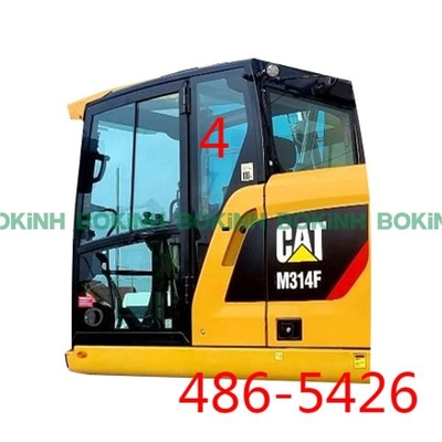 486-5426 CATERPILLAR Szkło kabiny Lewe drzwi Tylne położenie NO.4 Szkło hartowane