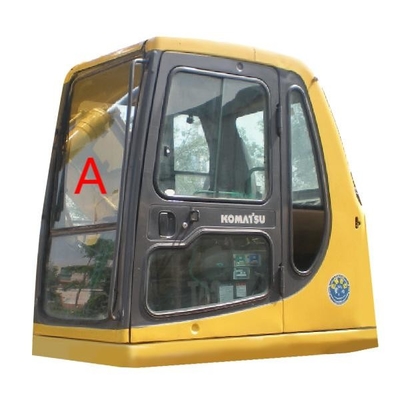 Bez otworów KOMATSU Szklana przednia szyba do koparki kabiny