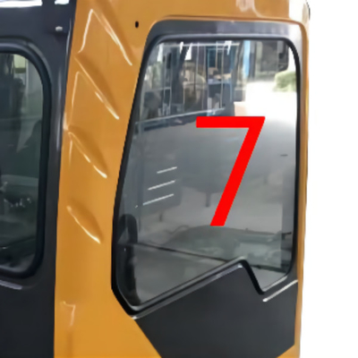 DOT KOMATSU Wymiana okna koparki z prawej strony Pozycja nr 7