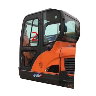 DX60W DX90-9C DOOSAN Szkło Lewa pozycja striaght NO.2 Hartowane szkło kabiny koparki