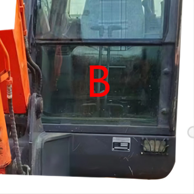 DX70 DH130 DH170 DOOSAN Szyba przednia w dolnym położeniu B Szyba przednia