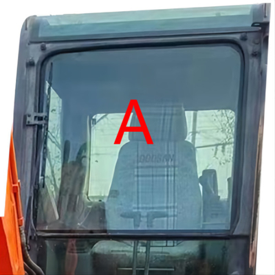 DX60-9 DX60W Kabina koparki Szklana pozycja przednia A Szyba przednia