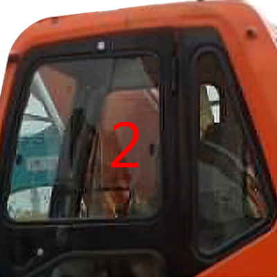 DH215-9 DOOSAN Szkło Zielona lewa, prosta pozycja boczna nr 2