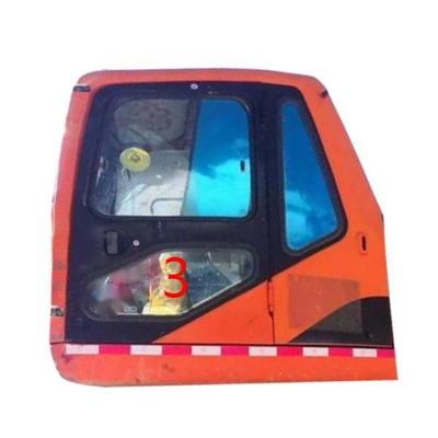 DX225LC-7 DX150LC-7 DOOSAN Szkło 5mm Koparka Szyba przednia Lewe drzwi dolne położenie NO.3