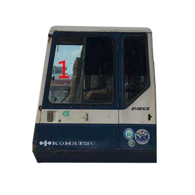 Wysoka wytrzymałość na uderzenia KOMATSU Wymiana szyby kabiny lewego okna w drzwiach koparki