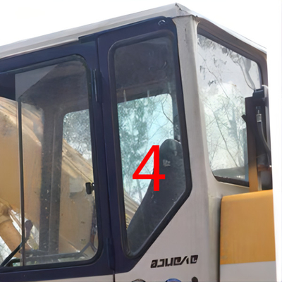 KOMATSU Szklana kabina koparki do koparek Lewe drzwi Tylna pozycja boczna nr 4