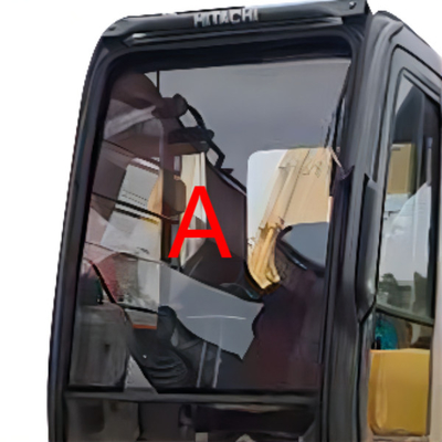 Wysokość 790 mm HITACHI Kabina koparki Szklana pozycja przednia A