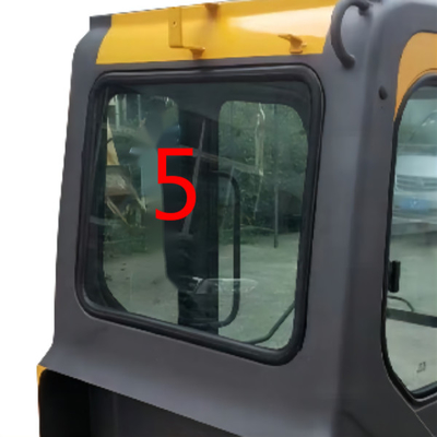 EC55C EC220D VOLVO szyba przednia szyba tylna pozycja boczna nr 5