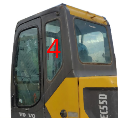 EW55C VOLVO szyba przednia szyba lewe drzwi tylne położenie nr 4