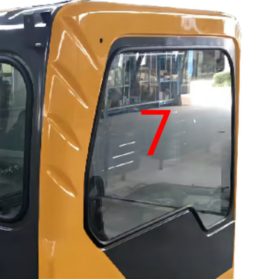 EC240B Wymiana szyby koparki z prawej strony Pozycja nr 7 VOLVO