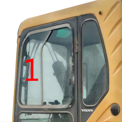 EC240B Koparka VOLVO Windshield Glass Construction Machine Cab Left Side