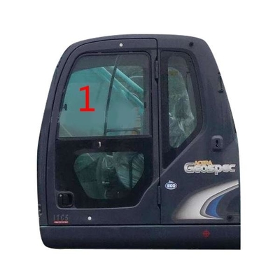 SK-6 SK-8 SK230-6 KOBELCO Szkło do koparki Hartowane lewe skośne położenie boczne NO.1