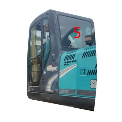 SK-6 SK-8 SK230-6 KOBELCO Szkło koparki Lewe drzwi Tylne położenie boczne NO.5 Szyba przednia Szkło hartowane