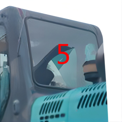 SK-6 SK-8 SK230-6 KOBELCO Szkło koparki Lewe drzwi Tylne położenie boczne NO.5 Szyba przednia Szkło hartowane