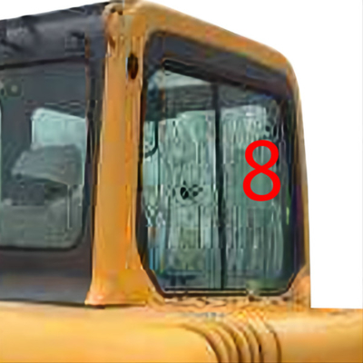 RoHS Volvo Koparka przednia szyba po prawej stronie nr 8