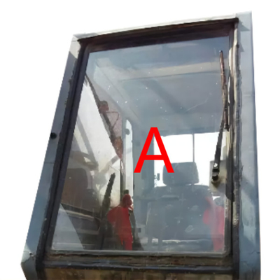 SUMITOMO Szyba przednia kabiny koparki Szkło hartowane ECE Mini Digger Wymiana szkła