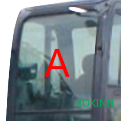 Hartowana szyba przednia KOBELCO Szkło do koparki Pozycja przednia A SK200-7 SK210-7 SK-7