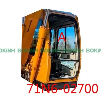 71N6-02700 HYUNDAI Szyba przednia 797mm Szeroka kabina koparki Górna pozycja A