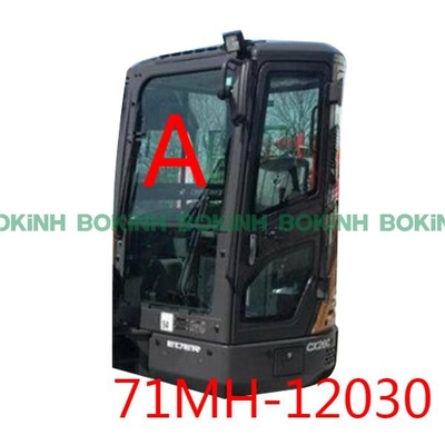 71MH-12030 HYUNDAI Kabina koparki Szklana przednia górna hartowana szyba przednia o grubości 5 mm