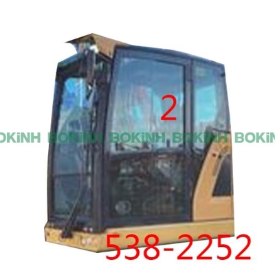 538-2252 Wymiana koparki Caterpillar Szkło Lewa strona Prosta pozycja Szkło hartowane nr 2
